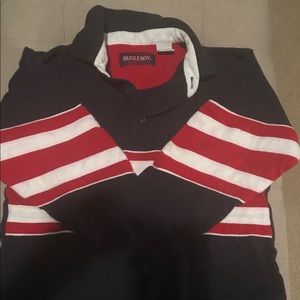 Little boys Bugle boy long sleeved collar shirt